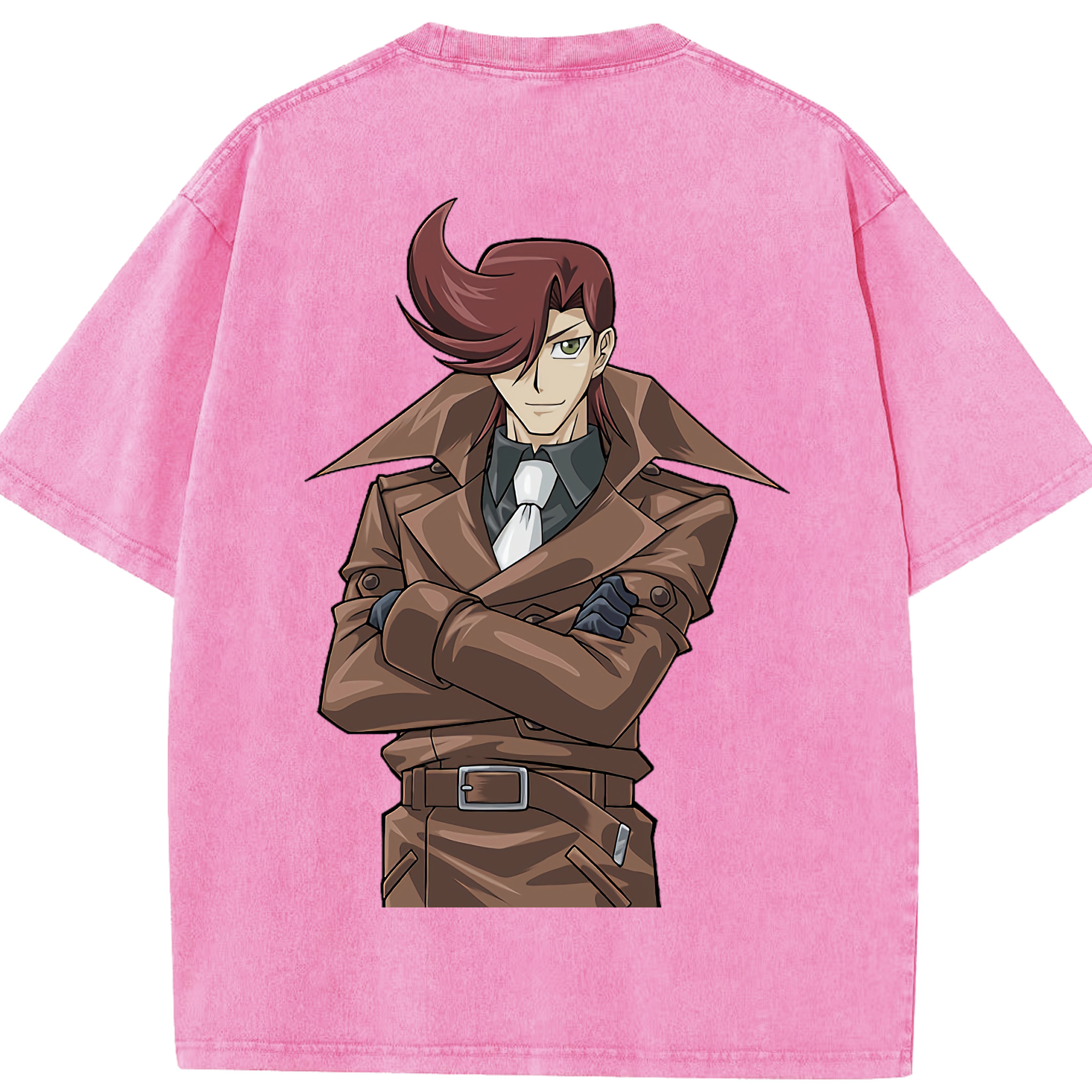 （画像用） 遊☆戯☆王 Yu-Gi-Oh! 綿100% ヴィンテージ風 半袖Tシャツ（背面プリント）